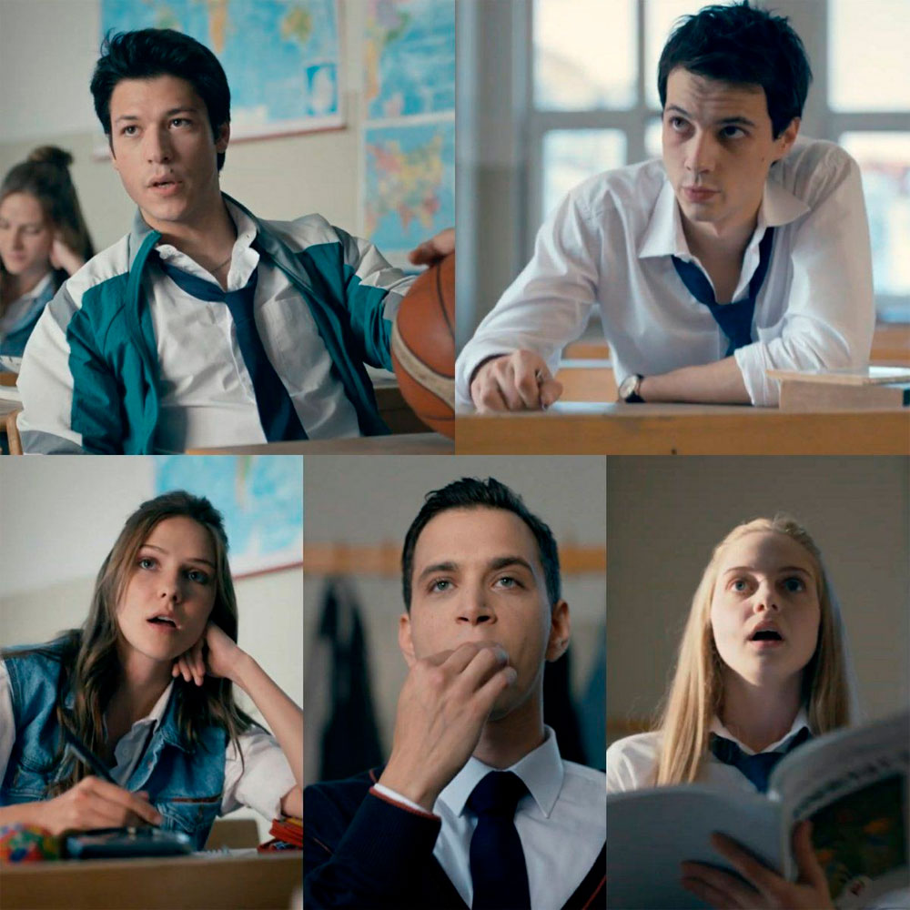 Главные герои турецкого сериала «Любовь 101» пытаются влюбить учительницу, чтобы она не ушла из их школы